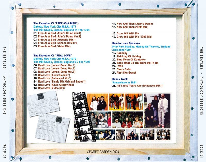 THE BEATLES / ANTHOLOGY SESSIONS 【1CD】