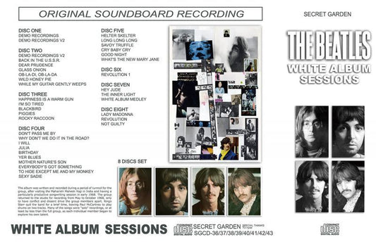 THE BEATLES / WHITE ALBUM SESSIONS 【8CD】