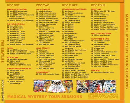THE BEATLES / MAGICAL MYSTERY TOUR SESSIONS 【4CD】