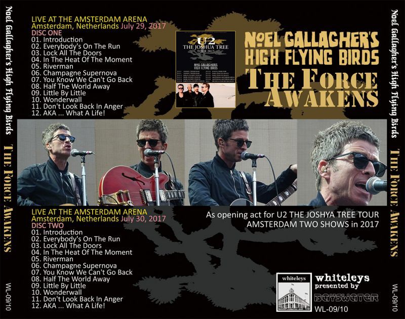NOEL GALLAGHER 2017 THE FORCE AWAKEN 2CD