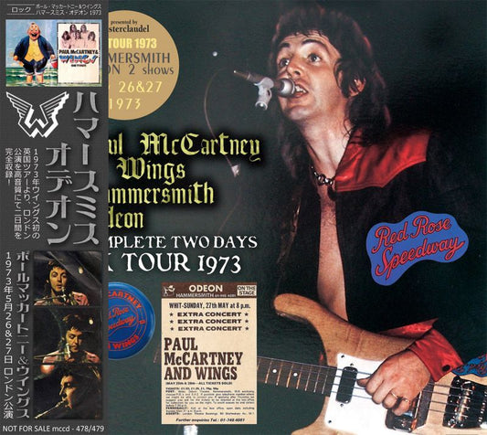 PAUL McCARTNEY / HAMMERSMITH ODEON 1973 【2CD】