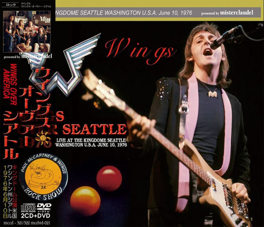 PAUL McCARTNEY / WINGS OVER SEATTLE 1976 【2CD+DVD】