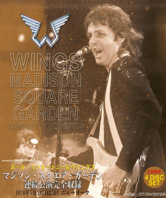 PAUL McCARTNEY / MADISON SQUARE GARDEN complete two nights 【4CD】