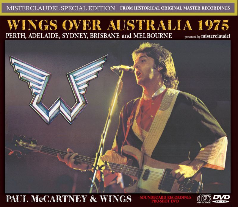 PAUL McCARTNEY / WINGS OVER AUSTRALIA 1975 【3CD+2DVD】