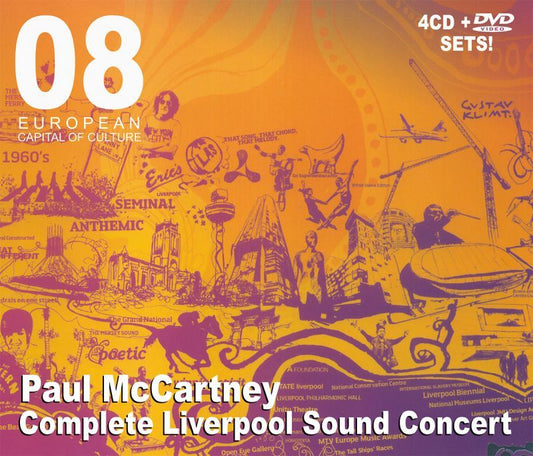 PAUL McCARTNEY / COMPLETE LIVERPOOL SOUND CONCERT 2008 【4CD+DVD】