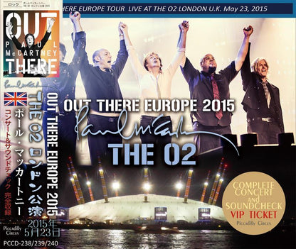 PAUL McCARTNEY / OUT THERE EUROPE THE O2 【3CD】