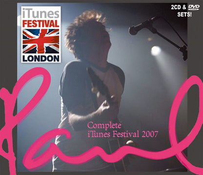 PAUL McCARTNEY / COMPLETE iTUNES FESTIVAL 2007 【2CD+1DVD】