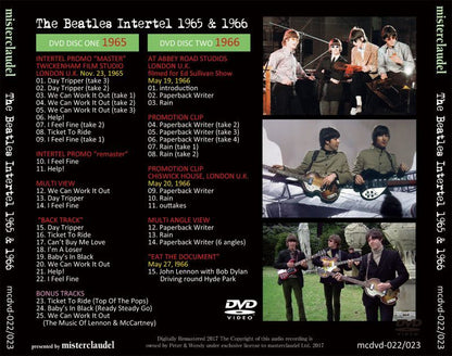 THE BEATLES INTERTEL 1965 & 1966 【2DVD】