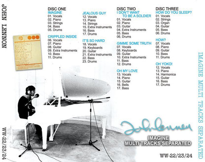 JOHN LENNON / IMAGINE MULTI TRACKS SEPARATED 【3CD】