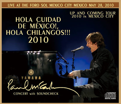 PAUL McCARTNEY / HOLA CUIDAD DE MEXICO!, HOLA CHILANGOS!!! 【3CD+2DVD】