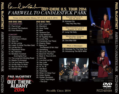 PAUL McCARTNEY / FAREWELL TO CANDLESTICK PARK 【3CD+2DVD】