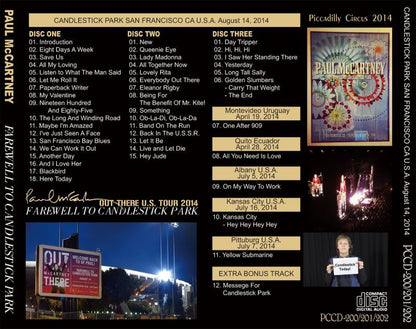 PAUL McCARTNEY / FAREWELL TO CANDLESTICK PARK 【3CD+2DVD】