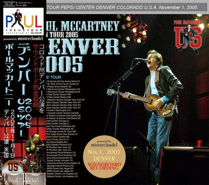 PAUL McCARTNEY / DENVER 2005 【2CD】