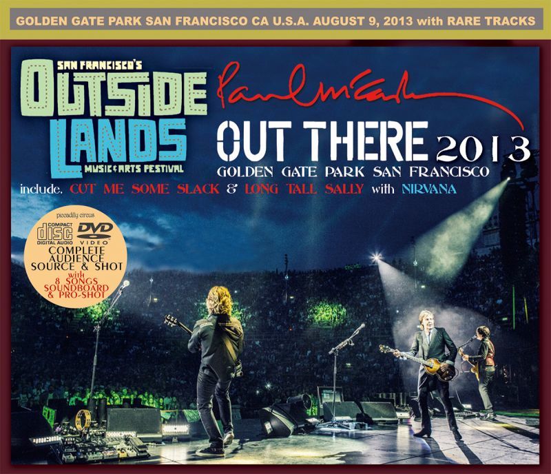 PAUL McCARTNEY / OUTSIDE LANDS FESTIVAL 2013 【3CD+DVD】