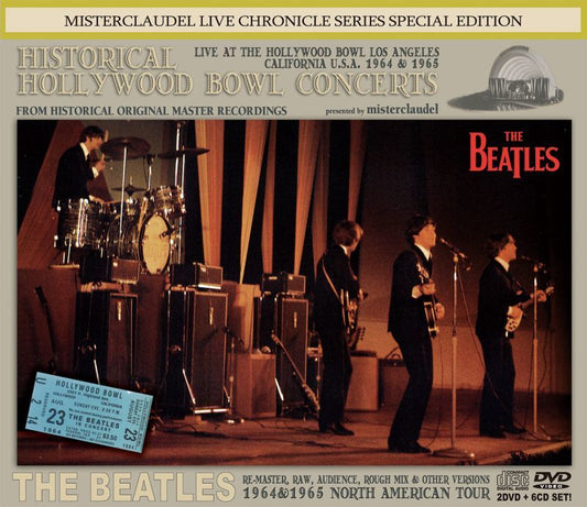 THE BEATLES / HISTORICAL HOLLYWOOD BOWL CONCERTS 【2DVD+6CD】