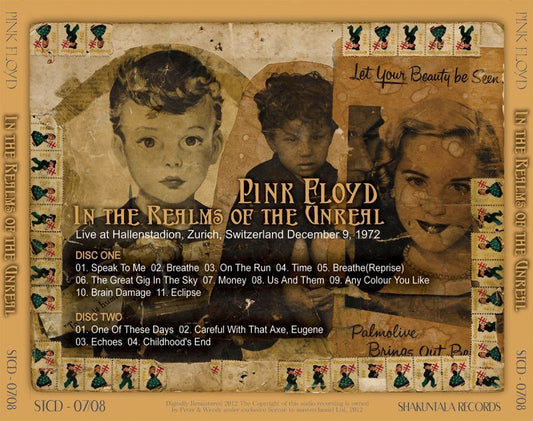 PINK FLOYD 1972 IN THE REALMS OF THE UNREAL 【2CD】