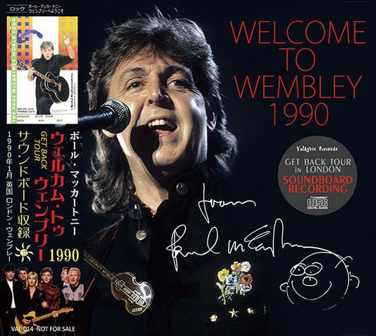PAUL McCARTNEY / WELCOME TO WEMBLEY 1990 【2CD】