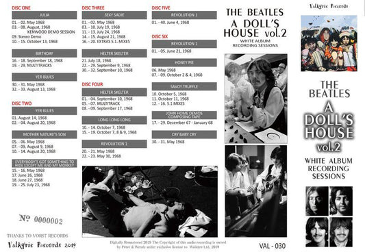 THE BEATLES / A DOLL'S HOUSE VOL.2 【6CD】