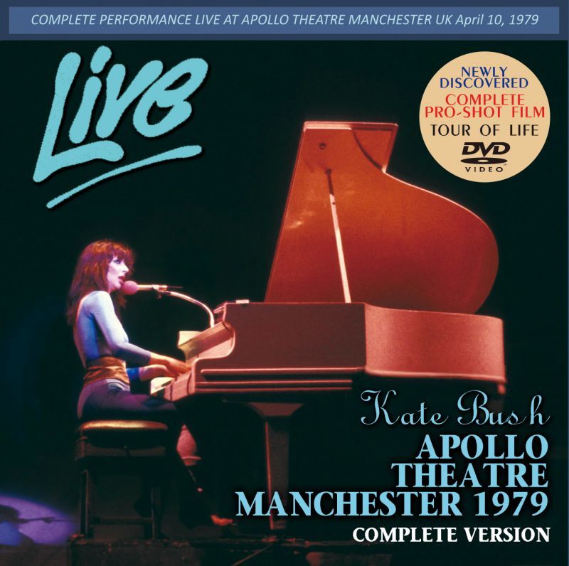 KATE BUSH / APOLLO THEATRE MANCHESTER 1979 COMPLETE VERSION 【DVD】
