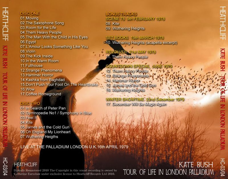 KATE BUSH / TOUR OF LIFE IN LONDON PALLADIUM 【2CD】