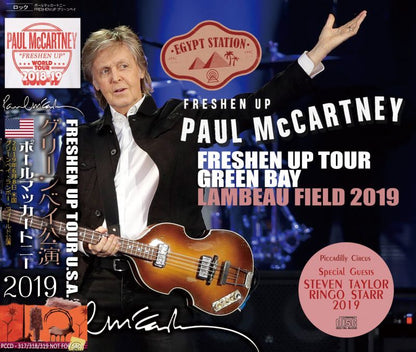 PAUL McCARTNEY / FRESHEN UP TOUR GREEN BAY LAMBEAU FIELD 2019 【3CD】