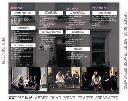 THE BEATLES / ABBEY ROAD MULTI TRACKS SEPARATED 【3CD】