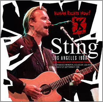 STING / LOS ANGELES 1988 MIKE MILLARD FIRST GENERATION TAPES (1CDR)