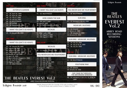 THE BEATLES / EVEREST Vol.2 【6CD】