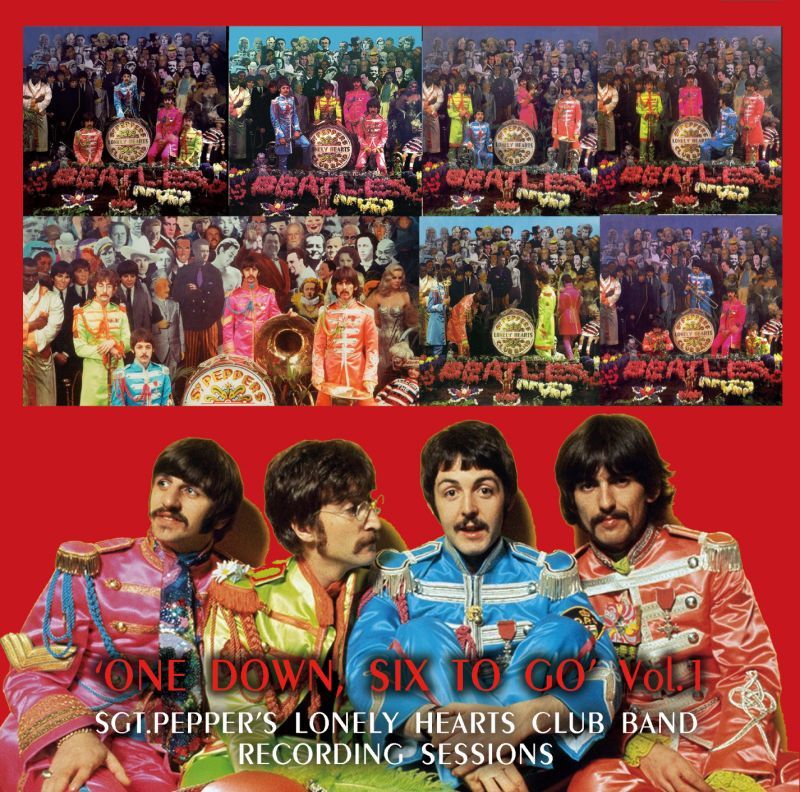 THE BEATLES / ONE DOWN, SIX TO GO Vol.1 【5CD】