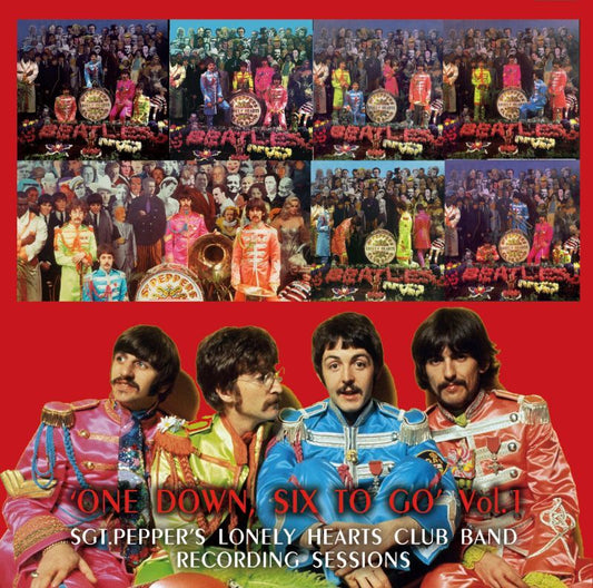 THE BEATLES / ONE DOWN, SIX TO GO Vol.1 【5CD】