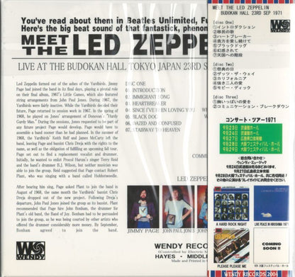 LED ZEPPELIN / MEET THE LED ZEPPELIN 【3CD】