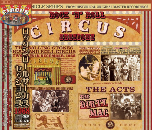 JOHN LENNON / ROCK N ROLL CIRCUS SESSIONS 【3CD+DVD】