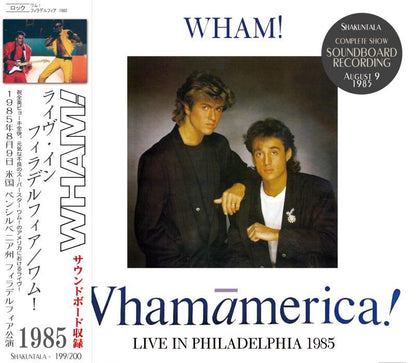 WHAM! / LIVE IN PHILADELPHIA 1985 【2CD】