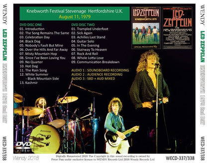 LED ZEPPELIN / KNEBWORTH 2nd DAY 【2DVD】