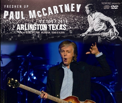 PAUL McCARTNEY / FRESHEN UP US TOUR 2019 ARLINGTON TEXAS (3CDR+1DVDR)
