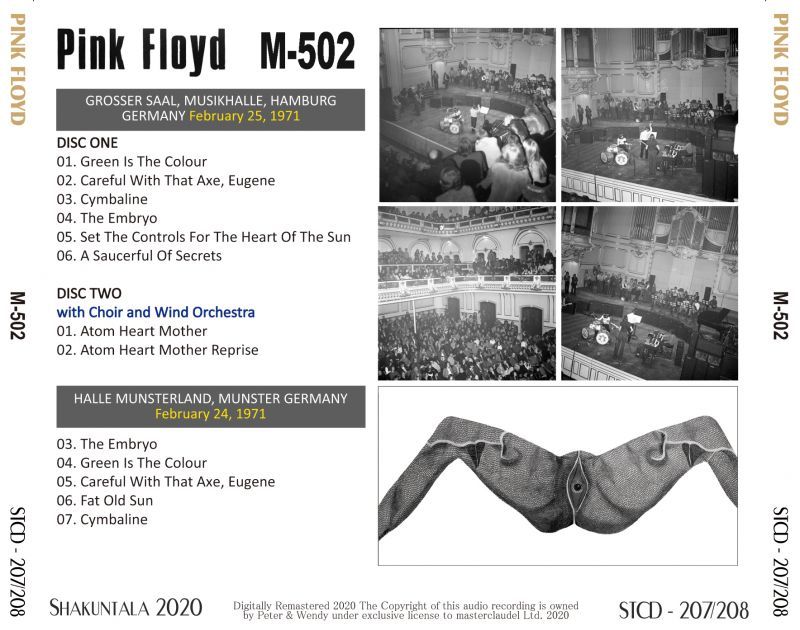 PINK FLOYD 1971 M-502 2CD