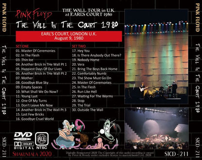 PINK FLOYD 1980 THE WALL IN THE COURT DVD