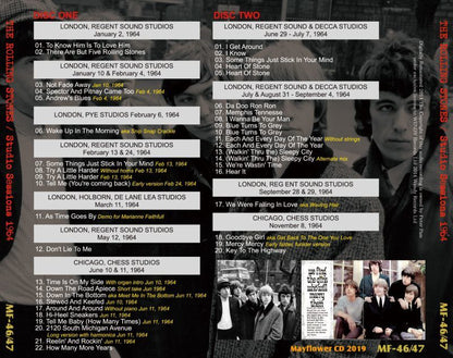 THE ROLLING STONES COMPLETE STUDIO SESSIONS 1964 2CD