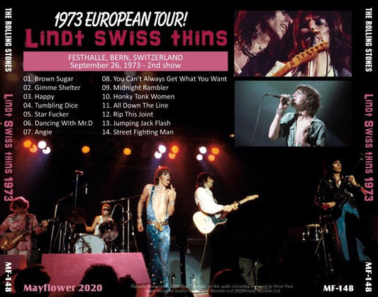 THE ROLLING STONES 1973 LINDT SWISS THINS CD