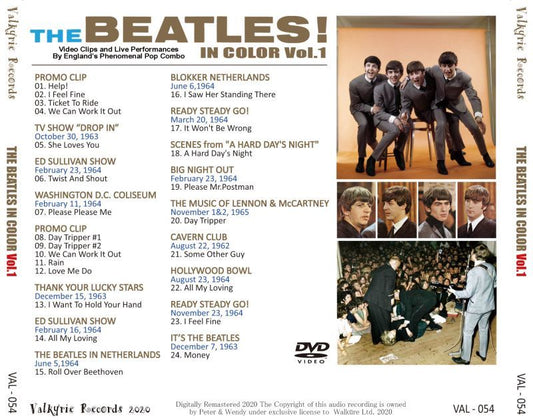 THE BEATLES / THE BEATLES IN COLOR Vol.1 DVD