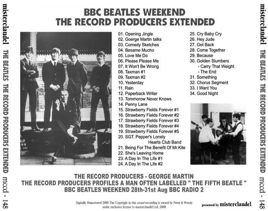 THE BEATLES / THE RECORD PRODUCERS EXTENDED 【1CD】