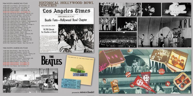 THE BEATLES / HISTORICAL HOLLYWOOD BOWL CONCERTS 【2DVD+3CD】