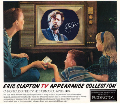 ERIC CLAPTON / TV APPEARANCE COLLECTION 【5CD】