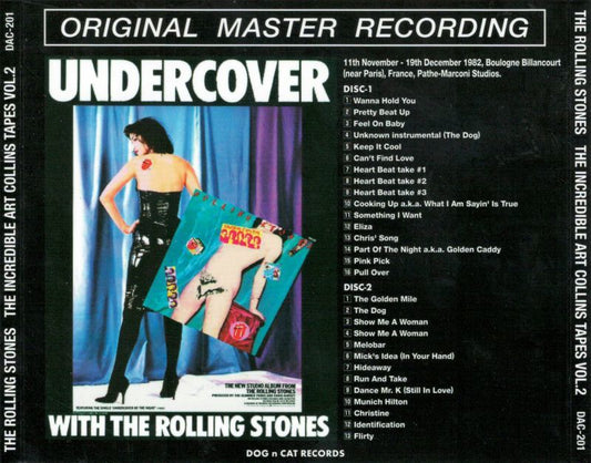 The Rolling Stones THE INCREDIBLE ART COLLINS TAPES VOL.2 2 CD Music DAC-201