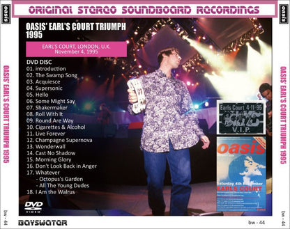 OASIS / 1995 OASIS' EARL'S COURT TRIUMPH (4CD+DVD)