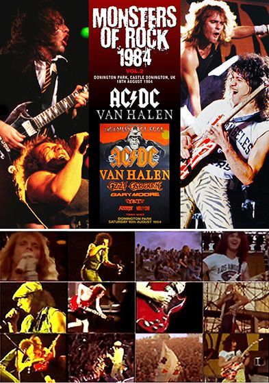 V.A. (AC/DC, VAN HALEN) / MONSTERS OF ROCK 1984 VOL.2 (4CDR+1DVDR)