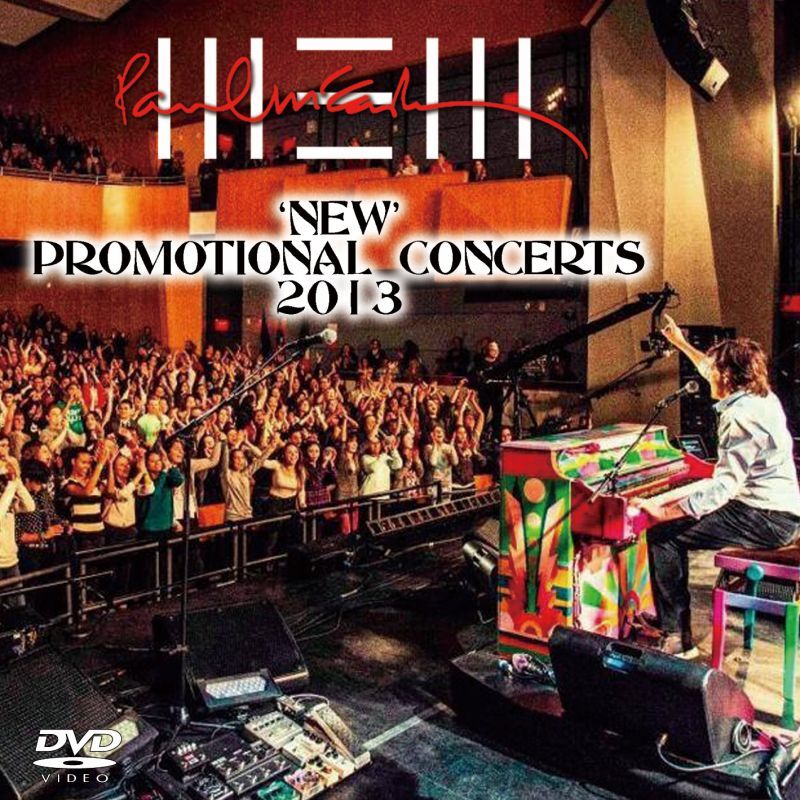 PAUL McCARTNEY / 'NEW' PROMOTIONAL CONCERTS 2013 【4CD+2DVD】