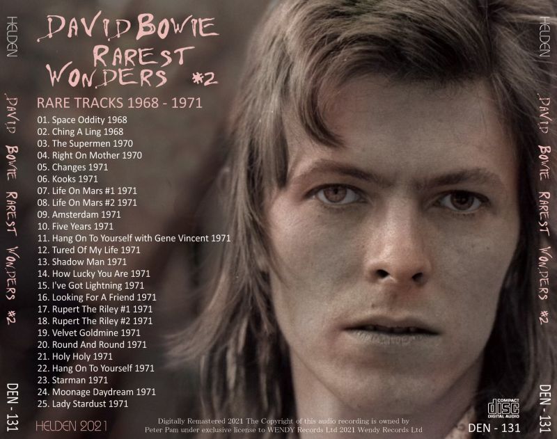 DAVID BOWIE / RAREST WONDERS #2 1CD