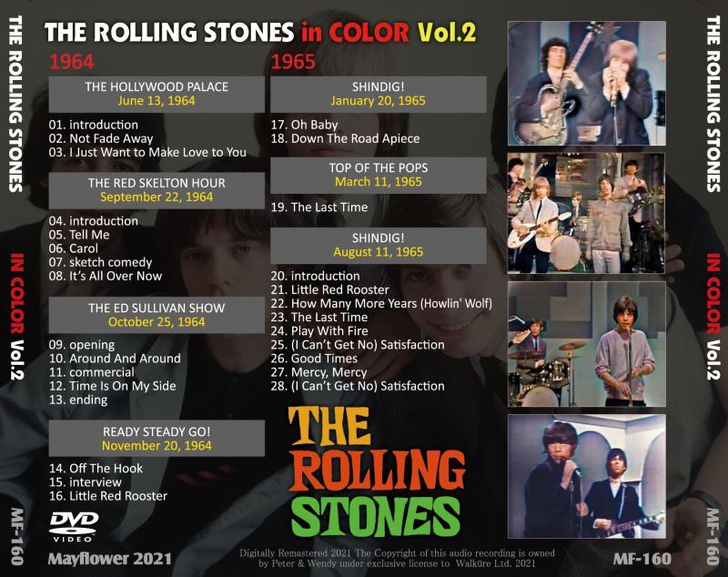 THE ROLLING STONES / STONES IN COLOR Vol.2 DVD
