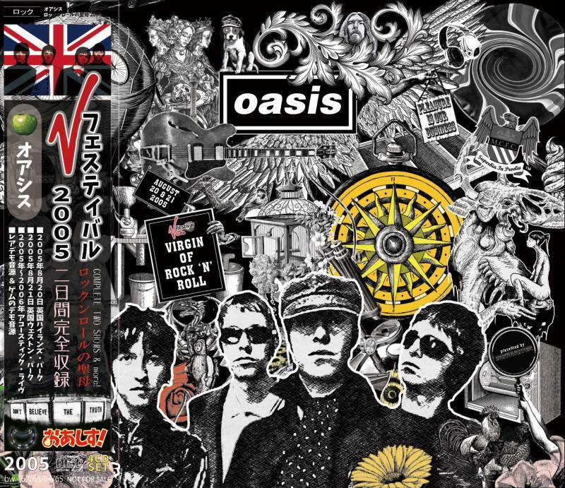 OASIS 2005 VIRGIN OF ROCK 'N' ROLL 4CD